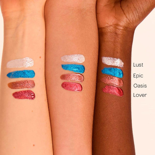 Sombra Líquida Eyeshadow Oasis Cobre Océane 4you 2g