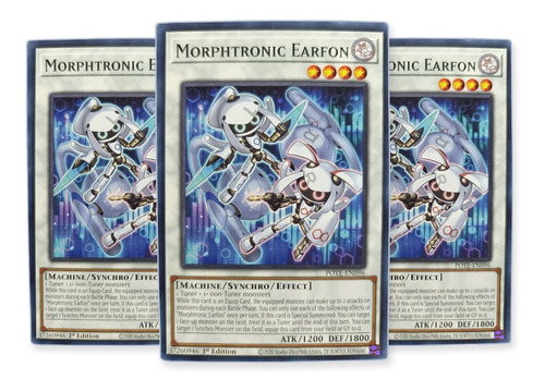 Yugi-oh! Morphtronic Earfon Pote-en096 Comun