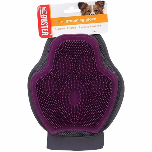 Guante Removedor Pelo Perro Petmate Furbuster 3 En 1