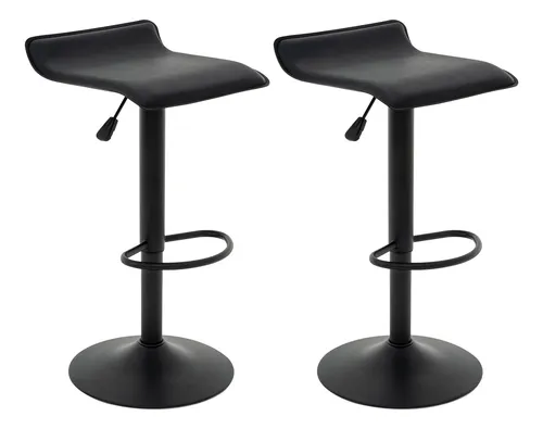 Vogue Furniture Direct Juego De 2 Taburetes De Bar Ajustabl.