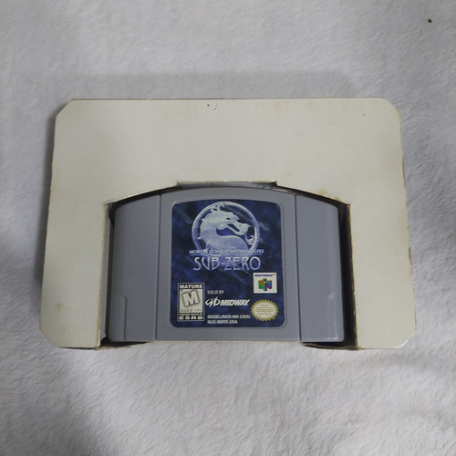Fita Nintendo 64 Mortal Kombat Mythologies Sub-zero (Usado)