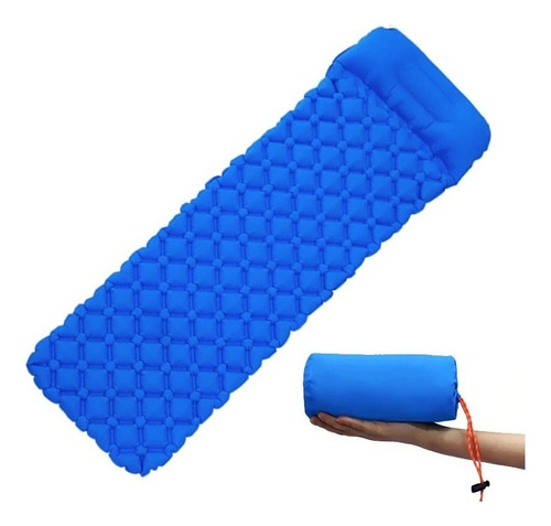 Colchoneta Inflable Camping Ultraligera Colchón Plegable