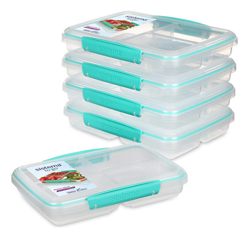 Sistema To Go Contenedores Multidivididos Para Comidas