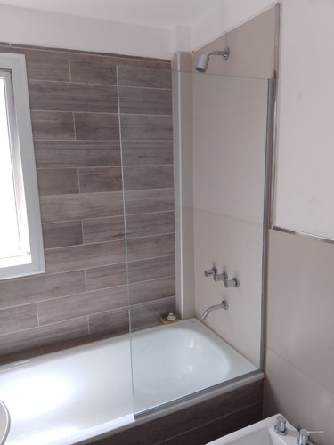 Imagen 2 de 7 de Mampara De Baño Fija 160x80 8mm Con Perfileria Oferta!!!!