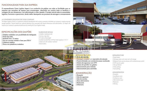 Galpão Comercial Para Locação, Itaqui, Itapevi. - Ga0012