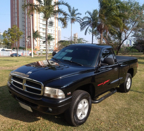 Imagem 1 de 15 de Dakota 1999 Sport 3.9 V6 Kit Gas 25mt Ar Abs Rodas Raridade