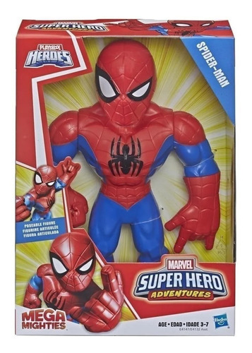 Muñeco Spiderman Playskool Mega Mighties (2546)