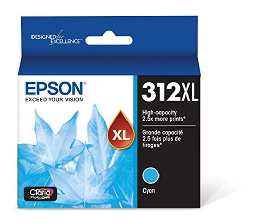 Epson T312xl220 Claria Photo Hd Cian Cartucho De Tinta