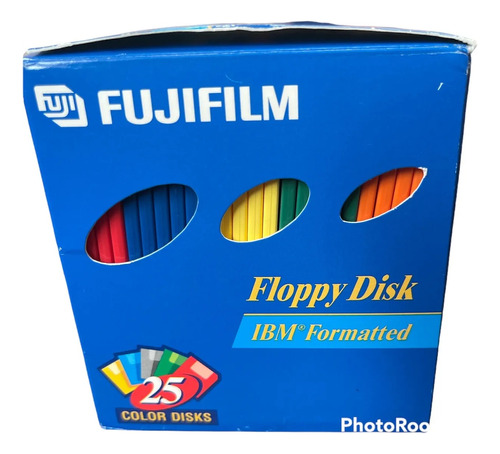 Diskette Disquete Fujifilm 2mb Floppy Disk 3 1/2 X25 Un