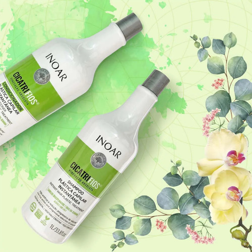 Kit Inoar Cicatrifios Shampoo 1l + Condicionador 1l