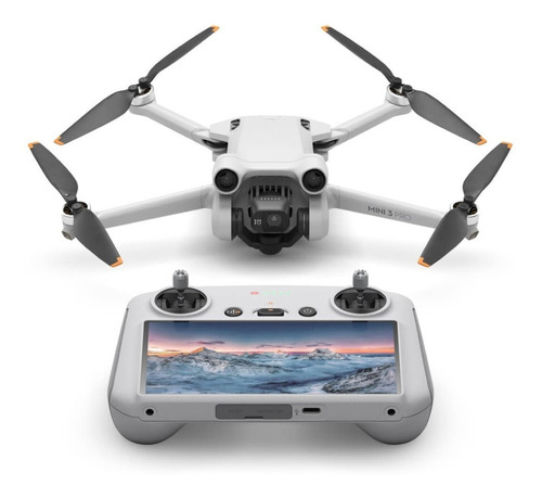 Imagen 1 de 5 de Mini Drone Dji Mini 3 Pro Rc Single Con Cámara 4k Gris 1 Batería