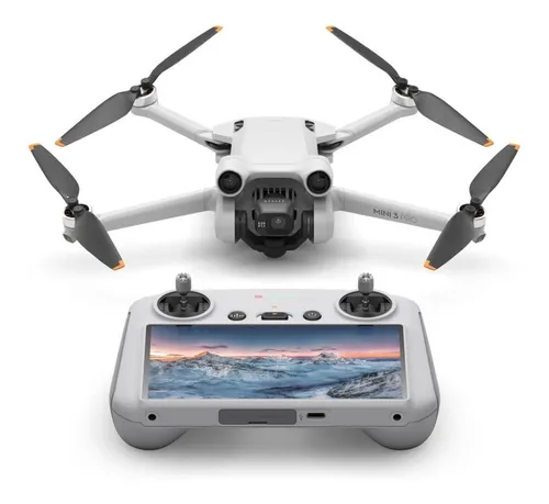 Mini drone DJI DJI Mini 3 Pro RC Single con cámara 4K gris 5.8GHz 1 batería