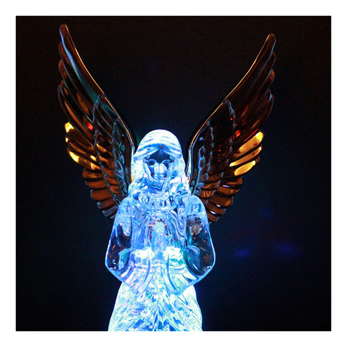 Dalax- Angel Led Leche Color Cambio Cambio Lámpara De Agua D