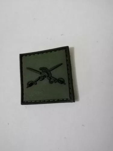 Insignia De Pvc Caballeria Ejercito