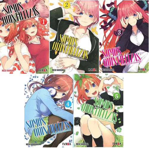 Somos Quintillizas - Go-Toubun no Hanayome (Ivrea Argentina)