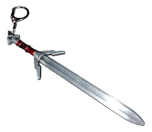 Llavero-espada De Plata-geralt De Rivia-the Witcher