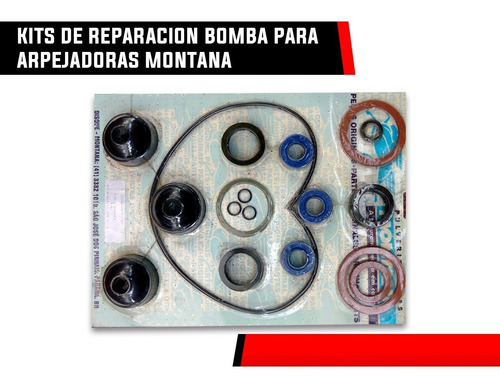 Imagen 2 de 3 de Kits De Reparación Para Bombas De Asperjadoras Montana.