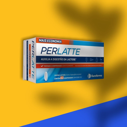 Suplemento de perlatte de lactasa de 9000 fcc, 60 comprimidos, sabor sin sabor
