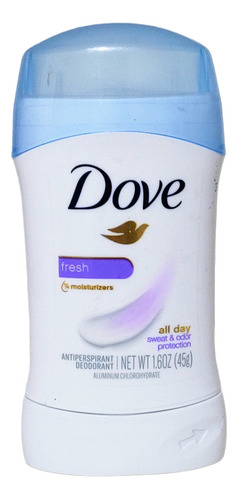 Desodorante Antitranspirante Dove Stick Fragrância Fresh 45g