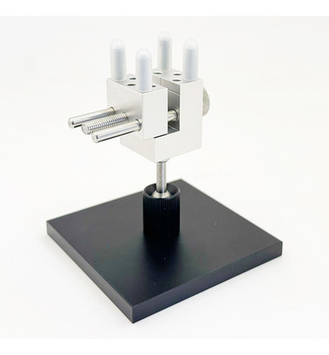 Mini Torno De Em Miniatura, 4 Haste De Fixação E Base