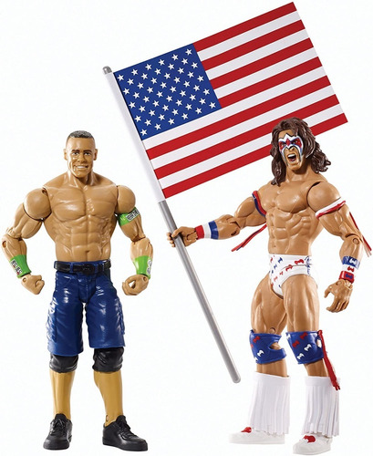 Figuras De Wwe John Cena Y Ultimate Warrior