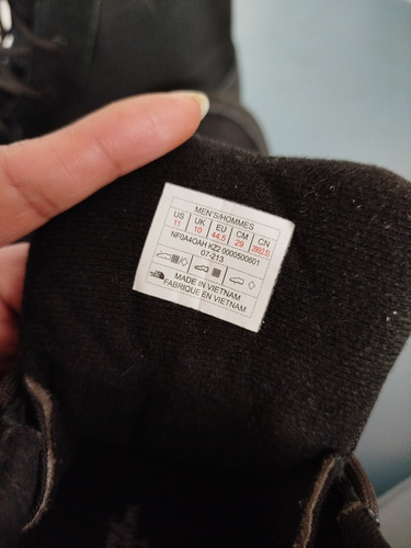 Botas The North Face 29mx Negras Caballero (Usado)