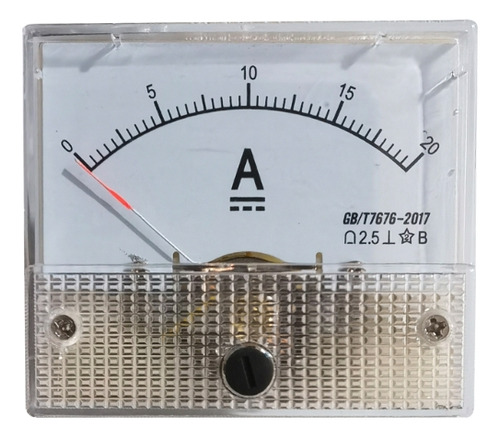 Punto Mecánico Del Panel De Medidor Analógico Dc De Precisió