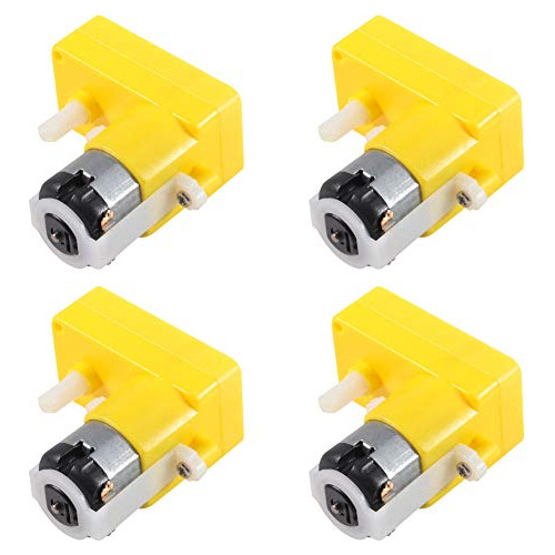 4pcs L Forma Dc Tt Electrico 3v Motor 6v Motor De Engra...