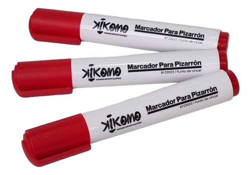 Marcador Para Pizarron Color Rojo