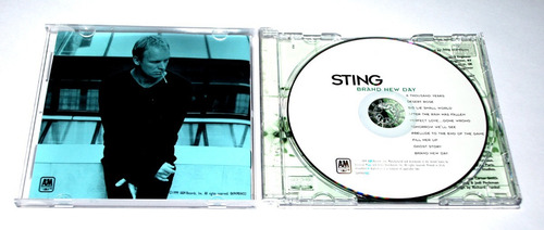 Sting - Brand New Day Cd Importado + The Police 80s C1 (Usado)