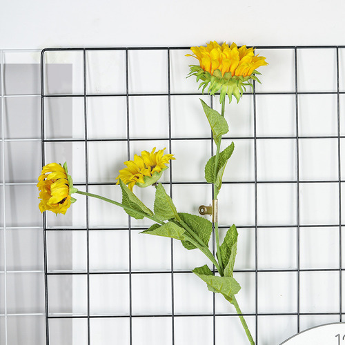 Flor De Girasol Artificial Para Bonsái, Decoración De Boda