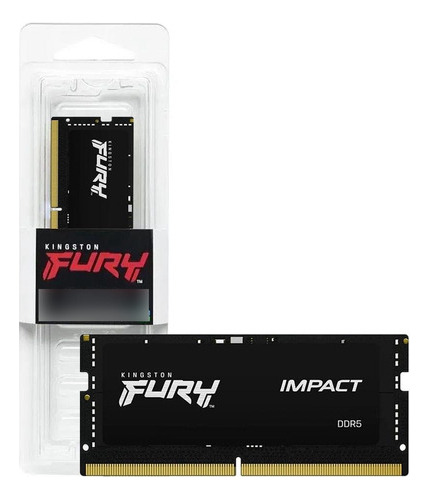 Memória Ram Notebook Ddr5 Fury 16gb Kingston Kf548s38ib-16