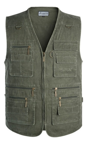 Gift Men's Retro Denim And Cotton Vest .