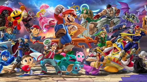 Imagen 2 de 3 de Super Smash Bross Ultimate Nintendo Switch Sellado Ade
