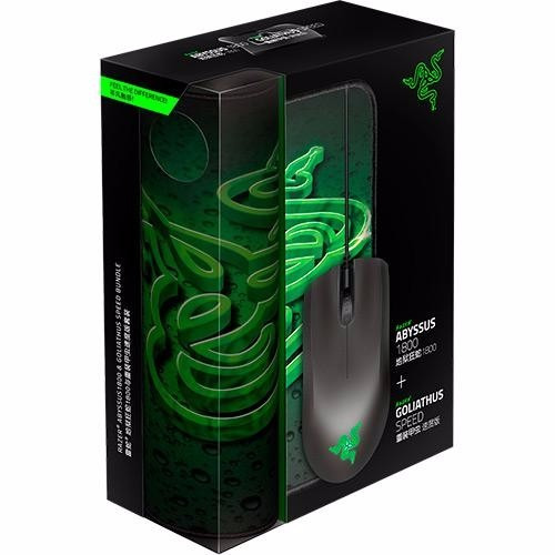 Kit Razer Mouse Abyssus + Mousepad Speed
