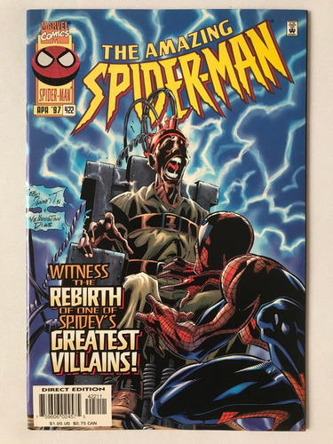 Amazing Spiderman #422 Marvel Comics 1997 Black Tarantula