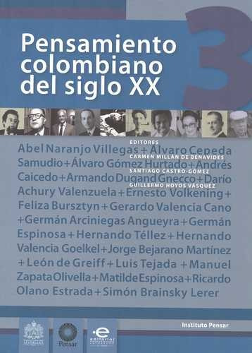 Libro Pensamiento Colombiano Del Siglo Xx. Tomo Iii