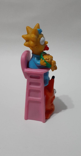 Muñeco Maggie Simpson Burger King The Simpsons Año 2000 (Usado)