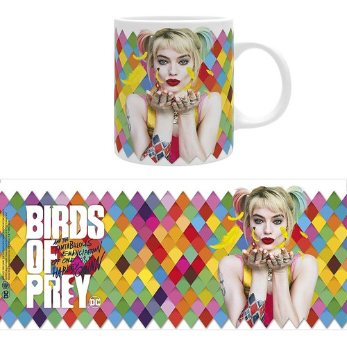 Taza Ceramica - Harley Quinn Birds Of Prey Xuruguay