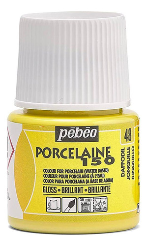 48 Amaillo Junquillo Pebeo Porcelaine 150 De 45 Ml