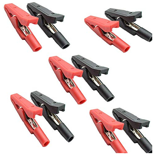 10 Piezas De Clips De Cocodrilo Aislados Mini De 2 Mm J...