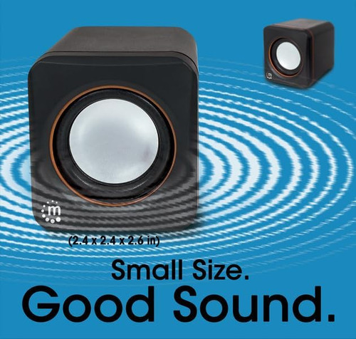 Manhattan Sistema De Altavoces Estéreo Con Alimentación Usb