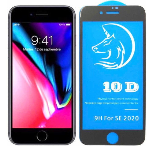 Forro Transparente Rígido iPhone SE 2020 + Vidrio Premium