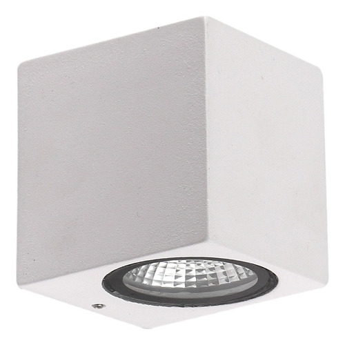 Arandela Cubo Parede 1 Facho Led 3w 3000k Ip65