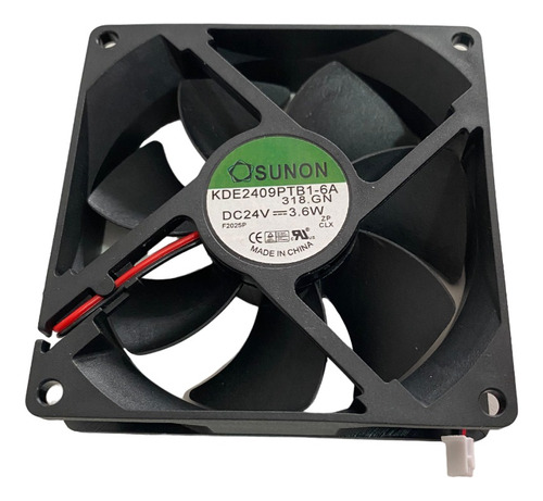 8 Pzs Kde2409ptb1-6a Ventilador Axial Sunon 90x90x25mm 24vdc