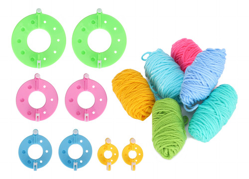 Kits Para Hacer Pompones, Coloridas Bolas De Pelusa, Para Ha