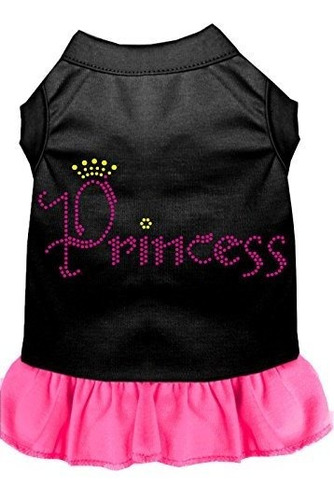 Mirage Pet Products Princesa Dress Rhinestone, 3x-large, Neg