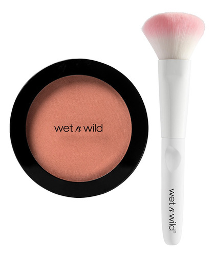 Set Color Icon Blush Con Brocha Wet N Wild