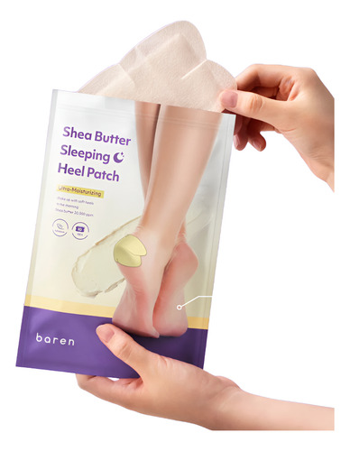 Baren Shea Butter Sleeping Heel Patch 10ea - K Beauty