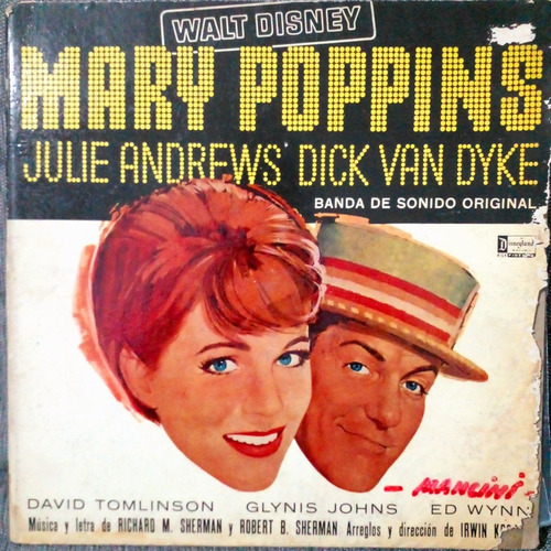 Mary Poppins Disco Vinilo Lp Ost Dick Van Dyke Walt Disney